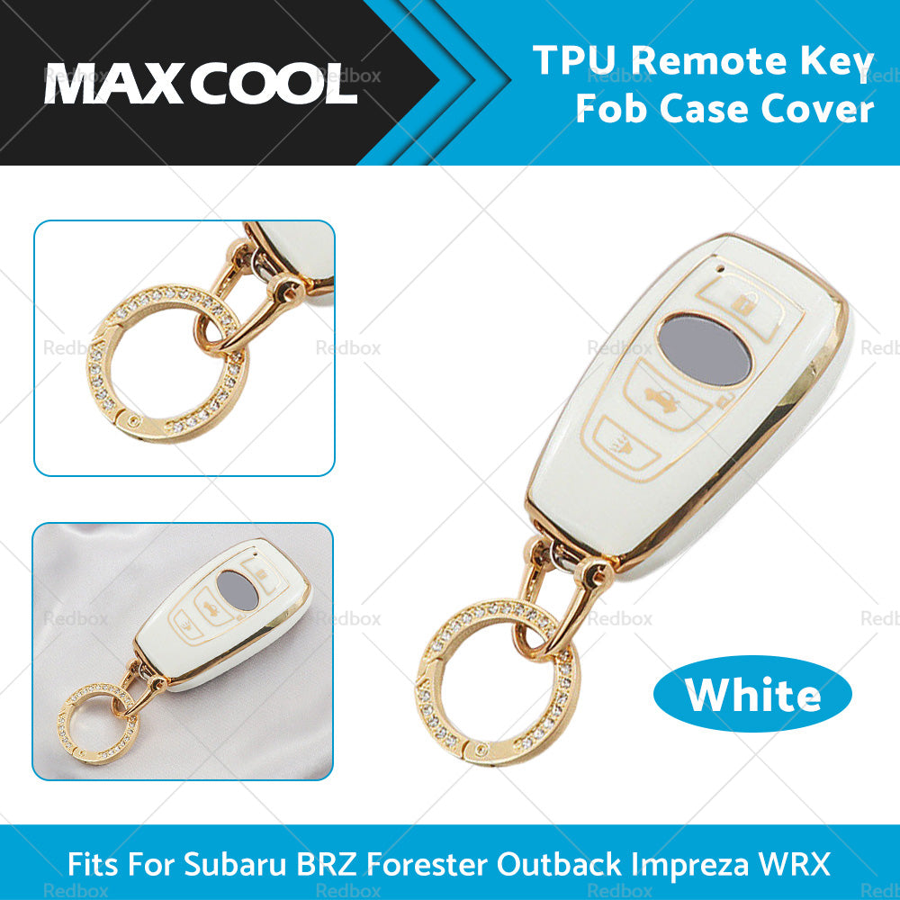 TPU Remote Key Fob Case Cover Fits For Subaru BRZ Forester Outback Impreza WRX