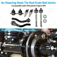 {{ 8x Steering Rack Tie Rod Ends Ball Joints Suitable for  Mitsubishi Pajero NM }} - Buy Car Parts Online at {{ Kaka Auto Parts }}.