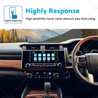 Suitable For LandCruiser Prado 21-23 Car Touchscreen Protector Tempered Glass