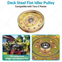 116-4667  or  132-9424 Deck Steel Flat Idler Pulley Suitable for Toro Z Master