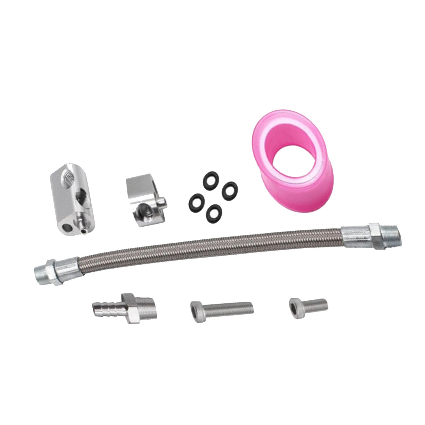 Cylinder Head Coolant Steam Port Crossover Hose Kit Suitable For GM LS Series