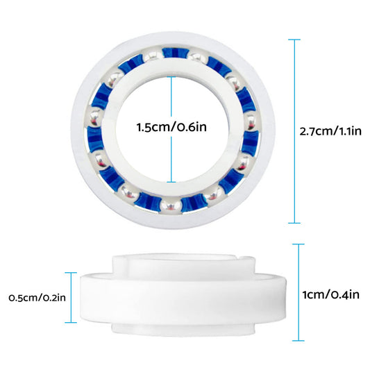 2/4x Wheel Bearing Suitable For Zodiac MX MX6 MX8 AX10 Baracuda Pool Cleaner
