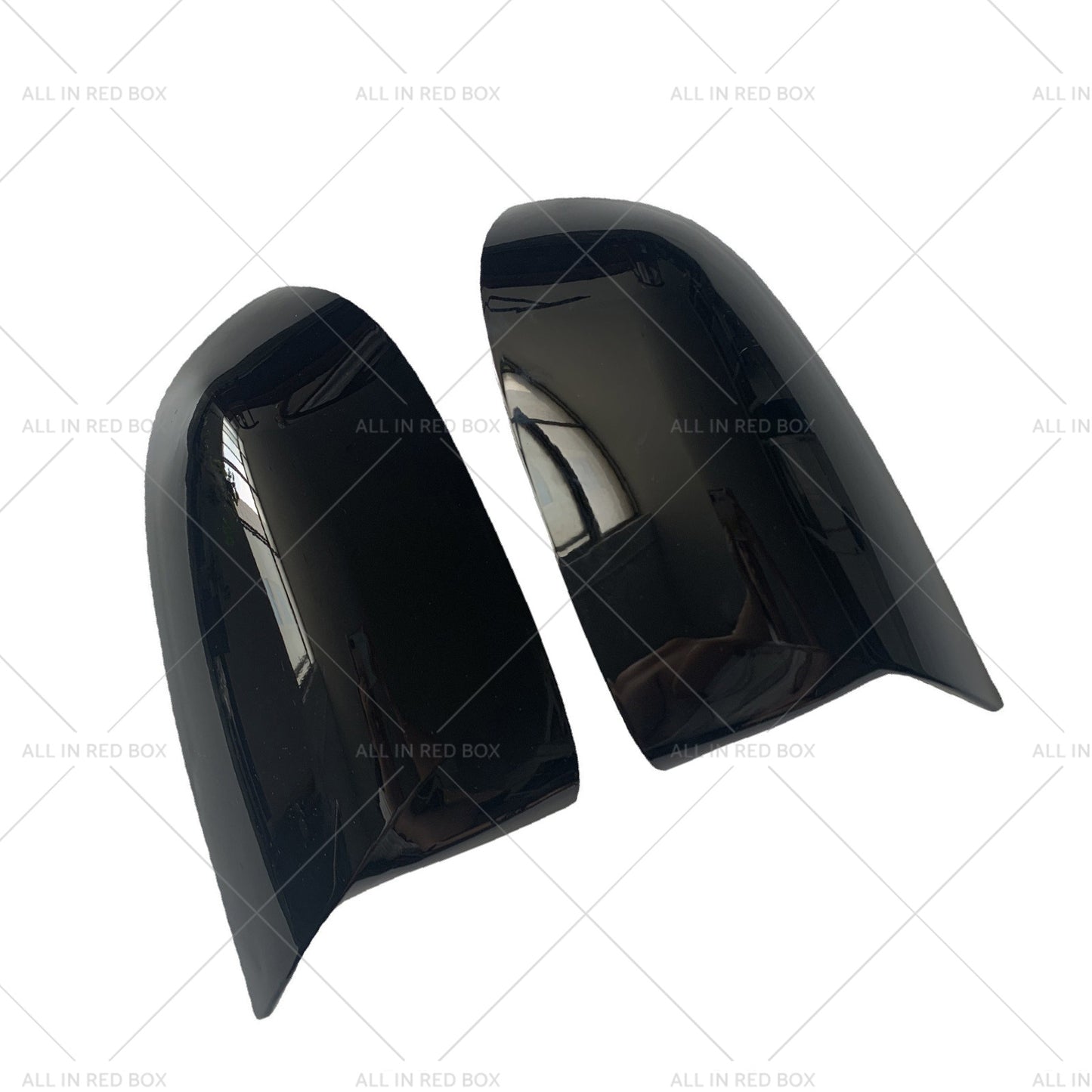 2x Black Rear Mirror Cover Caps Suitable For BMW X3 X4 X5 X6 G01 G02 G05 G06