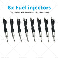 8x Fuel injectors Suitable for BMW X6 535i 335i 135i 3. 0L 13647597870 0261500109