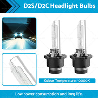 D2S D2C 10000K H or D HID Xenon Headlight Bulbs Suitable For Honda Subaru Mazda