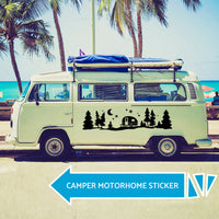 {{ Mountains Adventure Vinyl Decal Sticker Suitable ForCamper Van Motorhome Caravan }} - Buy Car Parts Online at {{ Kaka Auto Parts }}.