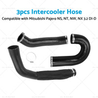 3x Intercooler HoseClamp Suitable for Mitsubishi Pajero NS-NT-NW-NX 3. 2L Diesel