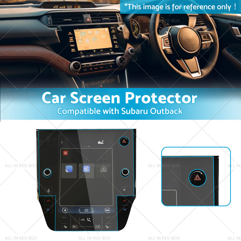 Car Touch Screen Protector Tempered Glass Suitable For Subaru Outback 2021-2023