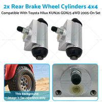 {{ Rear Brake Wheel Cylinders 4x4 Suitable for Toyota Hilux KUN26 GGN25 4WD 2005-On }} - Buy Car Parts Online at {{ Kaka Auto Parts }}.