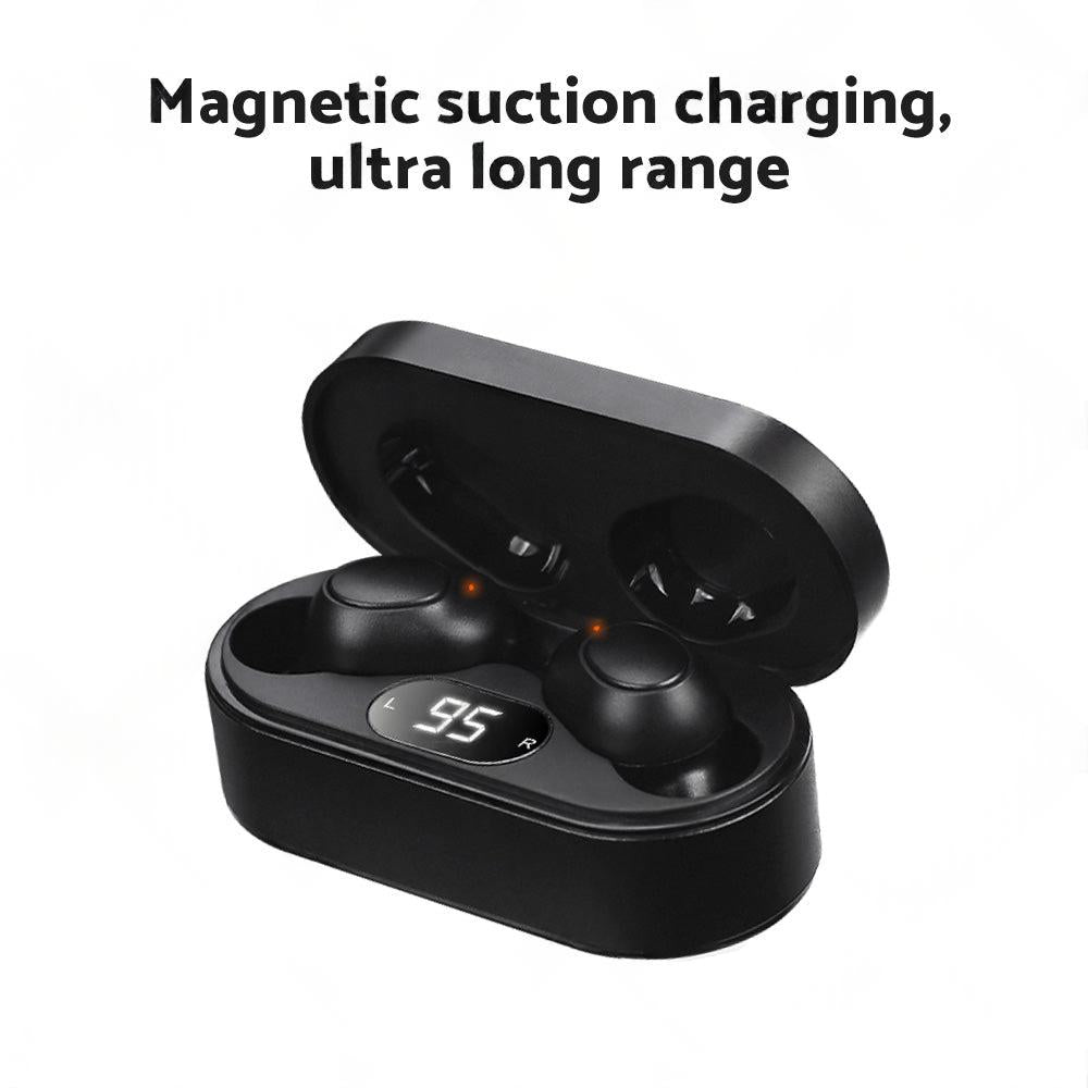 1 Pair Digital Rechargeable Hearing Aids In Ear Enhancer Sound Voice Amplifier