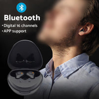 Digital Hearing Aids Severe Hearing Loss Rechargeable Bluetooth Sound Amplifiers