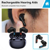 Bluetooth Pair of Rechargeable Hearing Aid Bluetooth-compatible Voice Amplifier