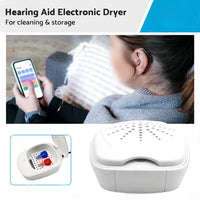 D-Dry+ Electronic Hearing Aid Dryer ¡§C For Cleaning, Drying & Storing Hearing Aids