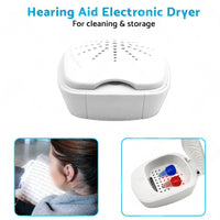 D-Dry+ Electronic Hearing Aid Dryer ¡§C For Cleaning, Drying & Storing Hearing Aids