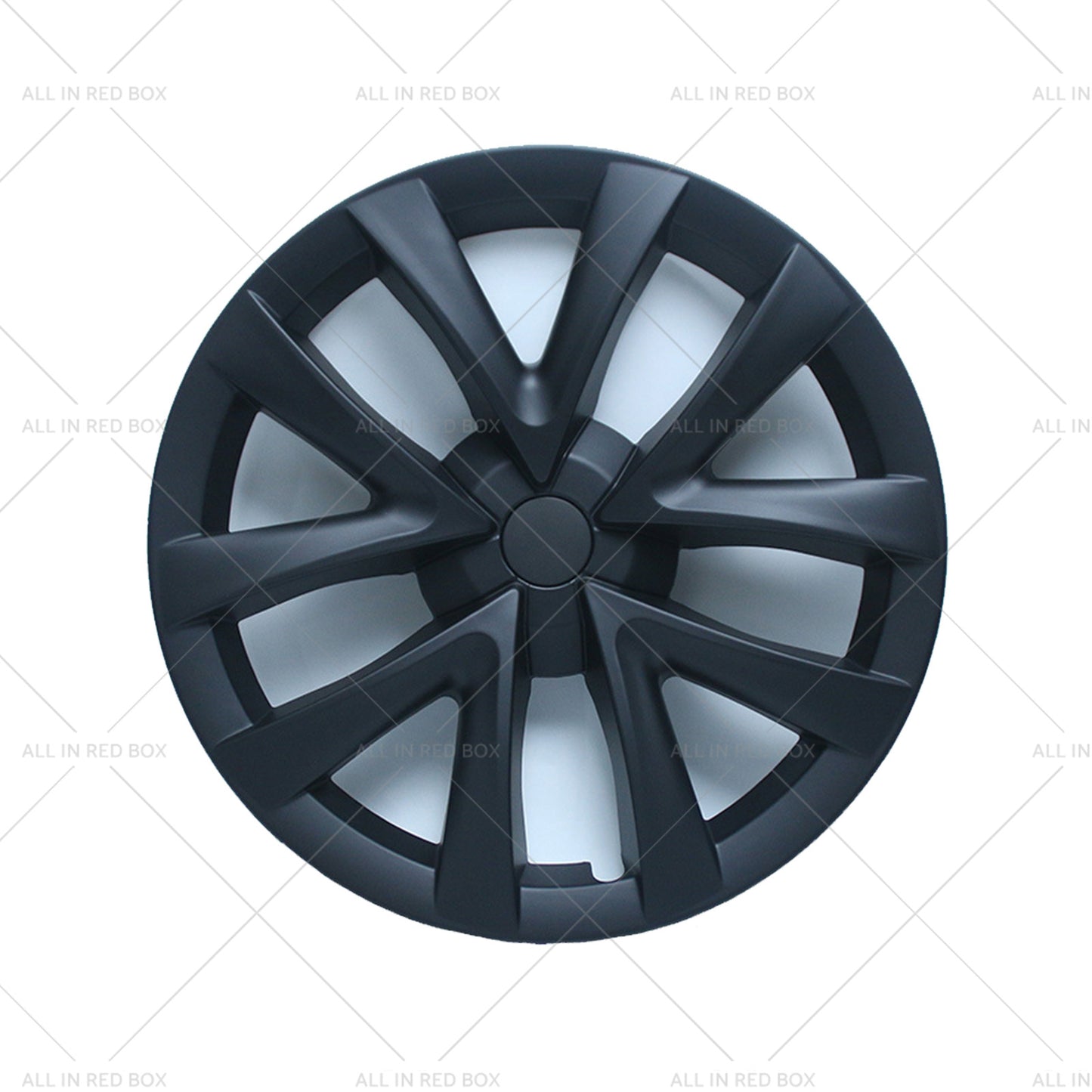 4PCS Matt Black Wheel Cover Hub Caps Rim Hubcap Suitable for Tesla Model 3