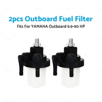 2PCS Motor Fuel Filter Separator For Yamaha Outboard 9.9-90 HP 61N-24560-00