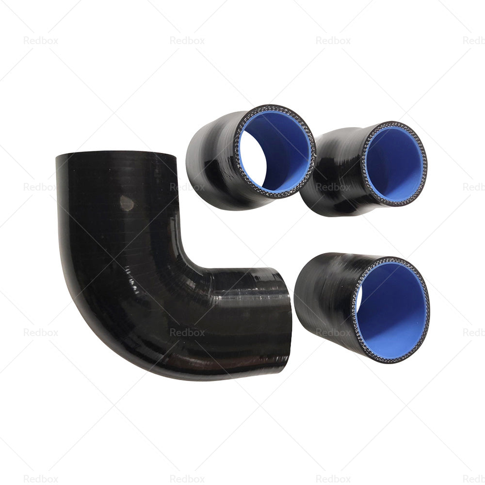 TURBO INTERCOOLER BLACK PIPING PIPE KIT FOR FORD RANGER PX  or  PX2 MAZDA BT50 3. 2L