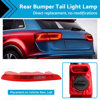 compare product Rear Bumper Tail Light Lamp Left Passenger Side Suitable For Audi Q3 2011-2015