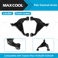 LH RH Front Lower Control Arm Suitable for TOYOTA HILUX KUN26 GGN25 4WD 05-15