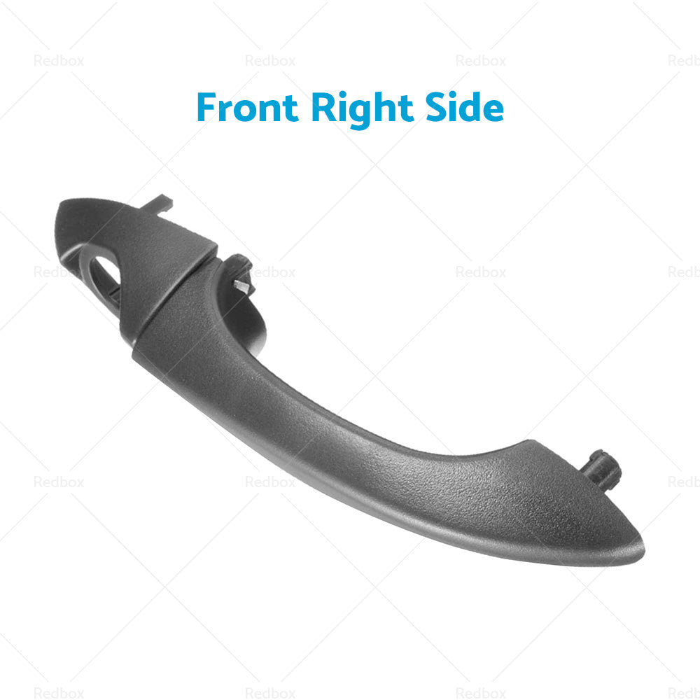 Outer Door Handle Front Right Side RHD For BMW X5 E53 2000-2005 2006 Dumb Black