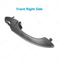 Outer Door Handle Front Right Side RHD For BMW X5 E53 2000-2005 2006 Dumb Black