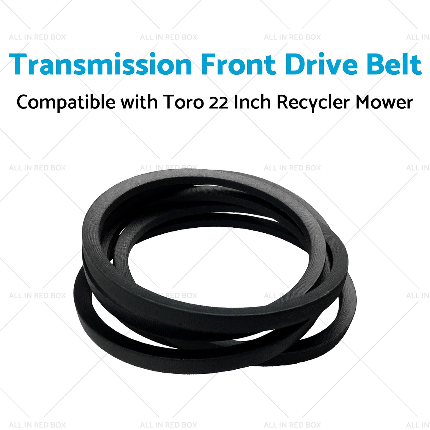 117-1018 Transmission Front Drive Belt Suitable for Toro 22 Inch Recycler Mower