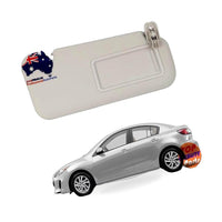 1x Right Driver Side Sun Visor Gray Suitable For Mazda 3 2010-2013 BBM369-270C-75