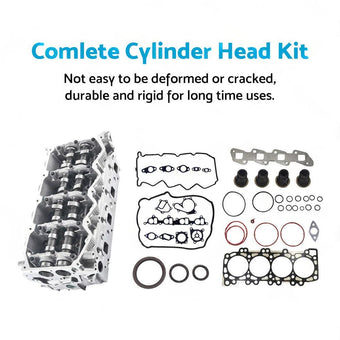 compare product Complete Cylinder Head Kit Suitable For Nissan Navara D22 / D40 & Pathfinder R51 2.5L