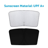 6 Layer Thick WindScreen SunShade Suitable For BMW 5-Series 20-25 UV Protection