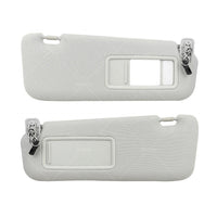 1 Pair Car Sunvisor Sun Visor Gray Front RH  and  LH Fits For Mazda CX-9 2010-2015