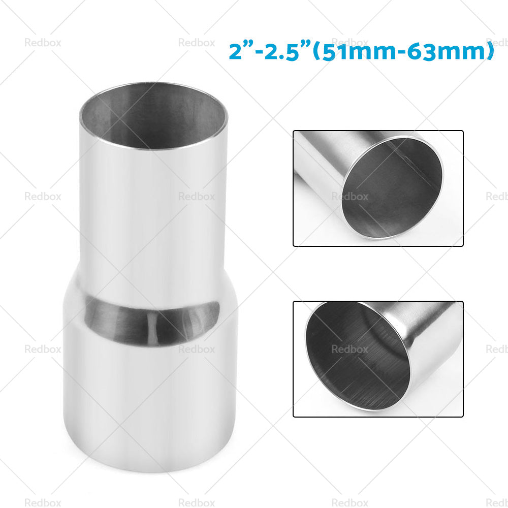 2  Up To 3  Inch OD Adaptor Steel Exhaust Tube Pipe Adapter Reducer - 2. 25  2. 5  3