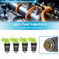 4x Fuel Injector Suitable for Hiace RZH103 RZH113 RCH12 RCH22 2RZ-E 2. 4L 95-04