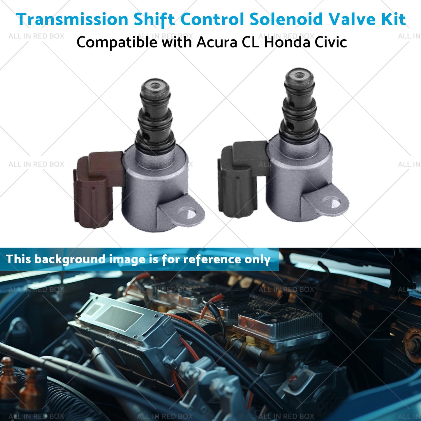 Transmission Shift Control Solenoid Valve Kit Suitable for Honda Civic Acura CL