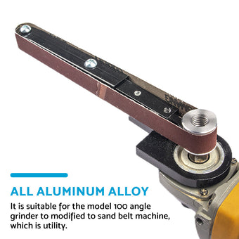 compare product Sander Machine Sanding Belt Adapter Head Convert with Sanding Belts Woodworking