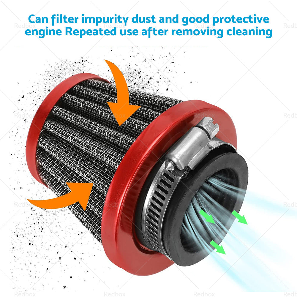 38mm Air Filter Pod Cleaner Suitable for 110cc 125cc Motorcycle PIT Dirt Bike