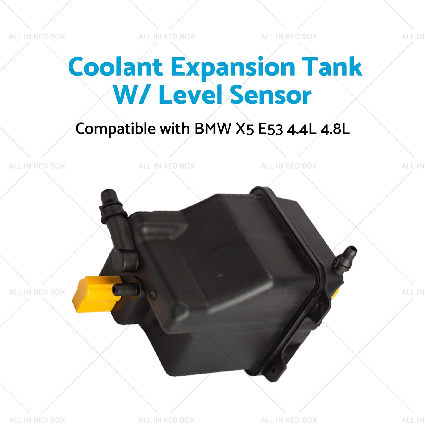 Coolant Expansion Tank W  Level Sensor Suitable for BMW E53 X5 4. 4L 4. 8L 03-06