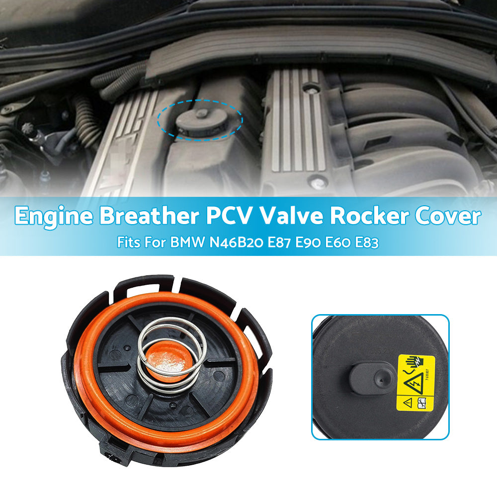 Engine Breather PCV Valve Rocker Cover Fits For BMW N46B20 E87 E90 11127555212