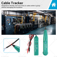 Cable Finder Tone Generator Probe Tracker Wire Network Telephone Tracer