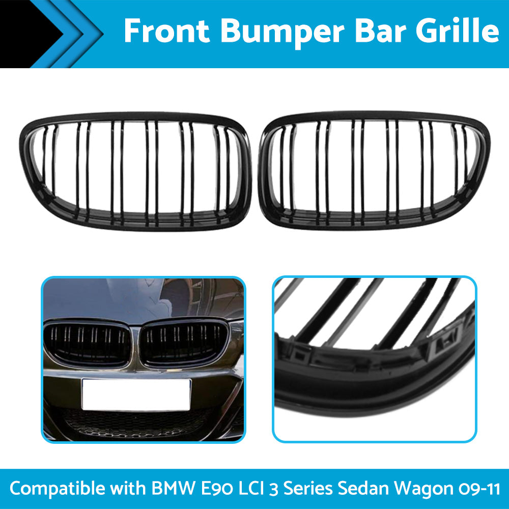 Suitable For BMW E90 LCI 3 Series Sedan Wagon 09-11 Front Kidney Grill Grille