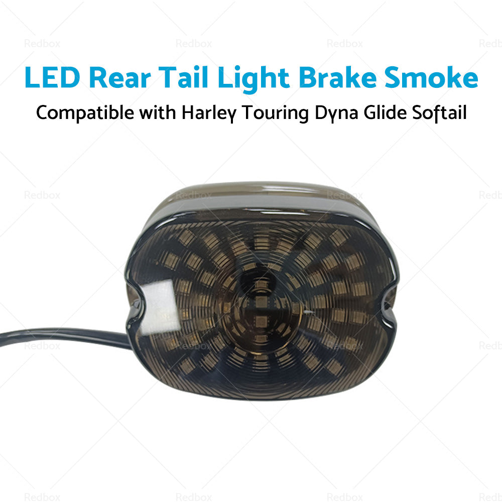 LED Rear Tail Light Brake Smoke Suitable For Harley Touring Dyna Glide Softail