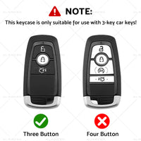 Zinc Alloy Remote Key Fob Cover Suitable For Ford Mustang EcoSport Edge Explorer