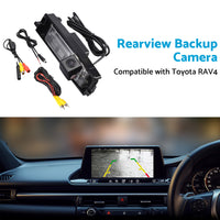 Car Reverse Camera Rear View Backup Parking Suitable for Toyota RAV4 2006-2012