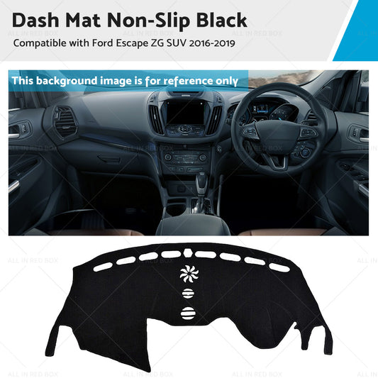 Non-Slip Dash Mat Suitable For Ford Escape ZG SUV 2016-2019 Dashboard Cover