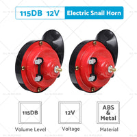 1 Pair 12V 300DB Super Train Horn For Trucks SUV Car Boat Motorcycles Speaker