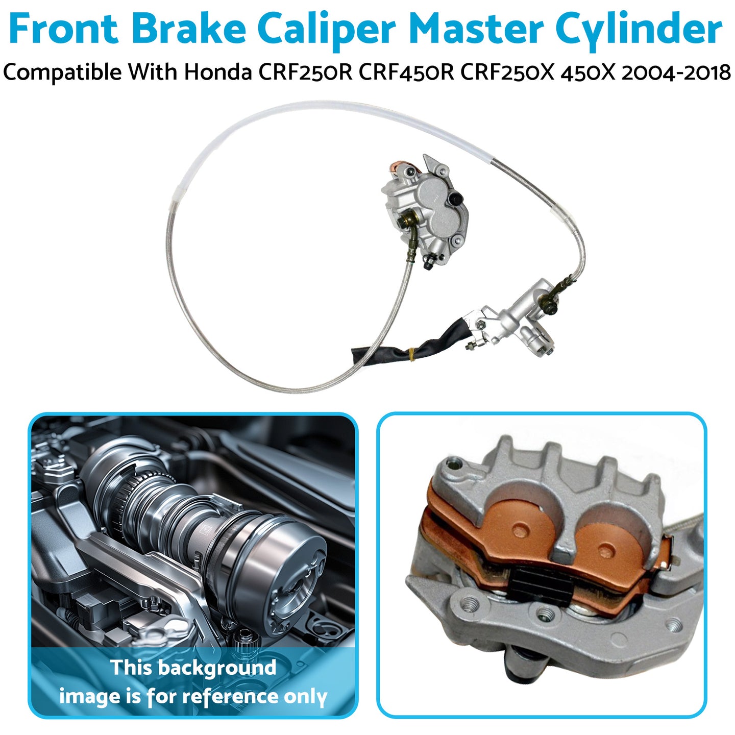 {{ Front Brake Caliper Master Cylinder Suitable For Honda CRF250R CRF450R CRF250X }} - Buy Car Parts Online at {{ Kaka Auto Parts }}.