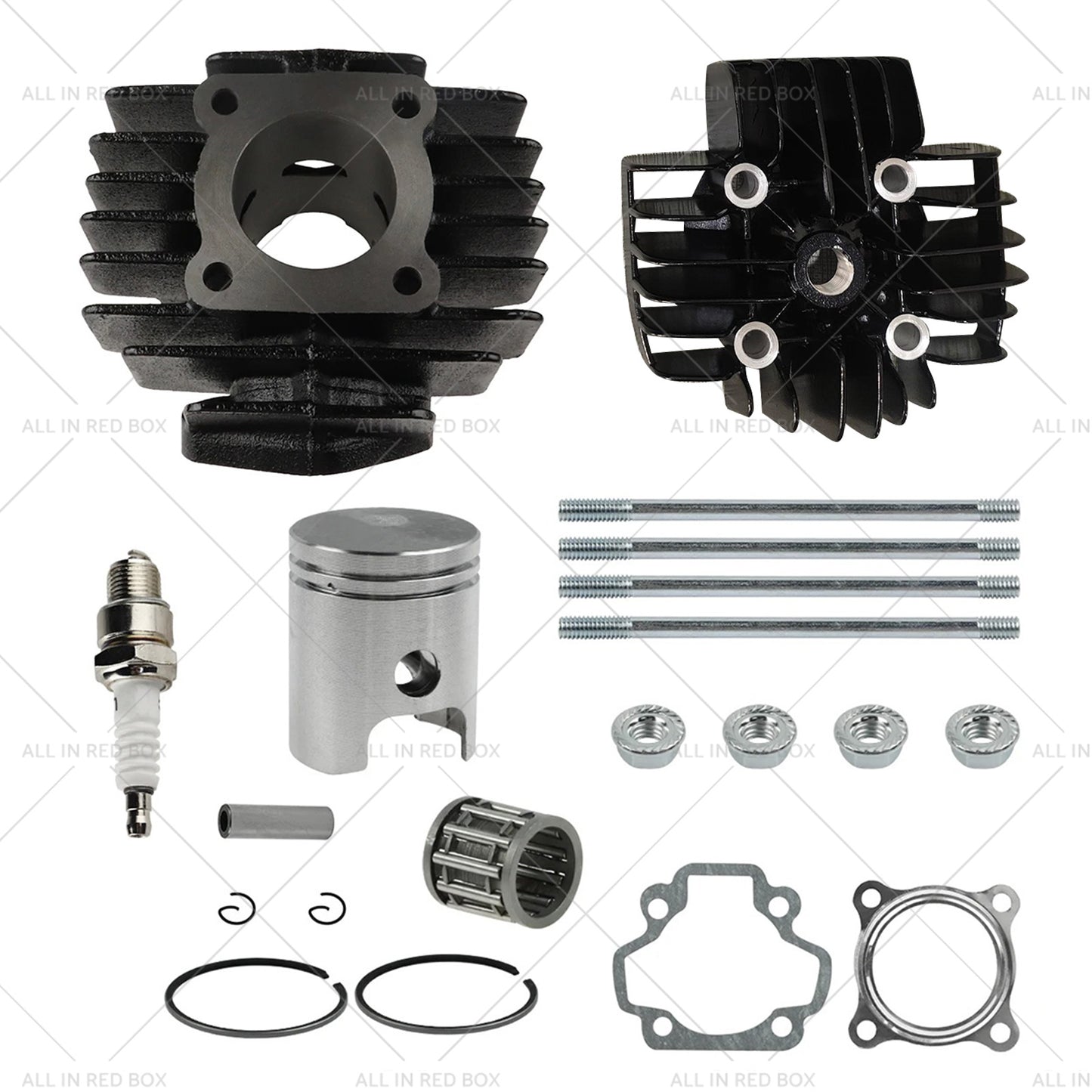 Rebuild Head Bore Barrel Cylinder Piston Kit Suitable for Yamaha PW50 PEEWEE50