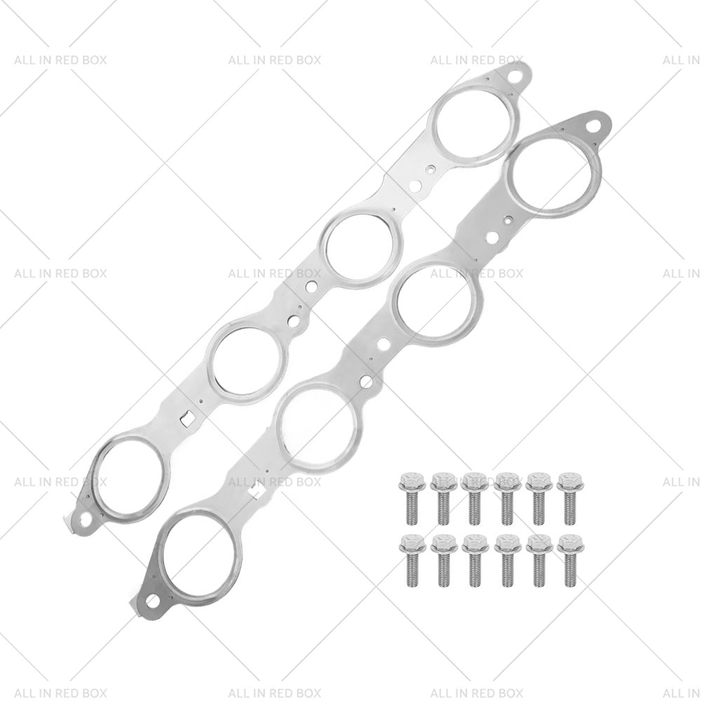 1 Pair Exhaust Manifold Header Gasket Suitable For LS LS1 4. 8 5. 3 5. 7 6. 0 6. 2L