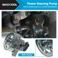 {{ Power Steering Pump w Pulley Suitable for Honda Accord 2. 4L L4 DOHC 08-12 56100R40305 }} - Buy Car Parts Online at {{ Kaka Auto Parts }}.