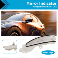 Left Side Mirror Light Indicator Blinker Suitable for Mazda CX-3 CX3 2015-2022