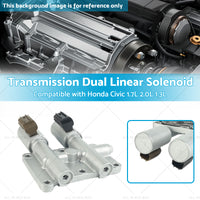 Transmission Dual Linear Solenoid Suitable for Honda Civic 1. 7L 2. 0L 1. 3L 01-05